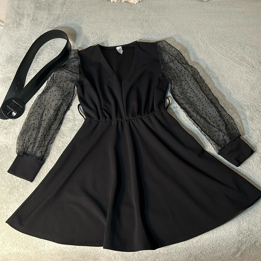 Italian Style Little Black Dress